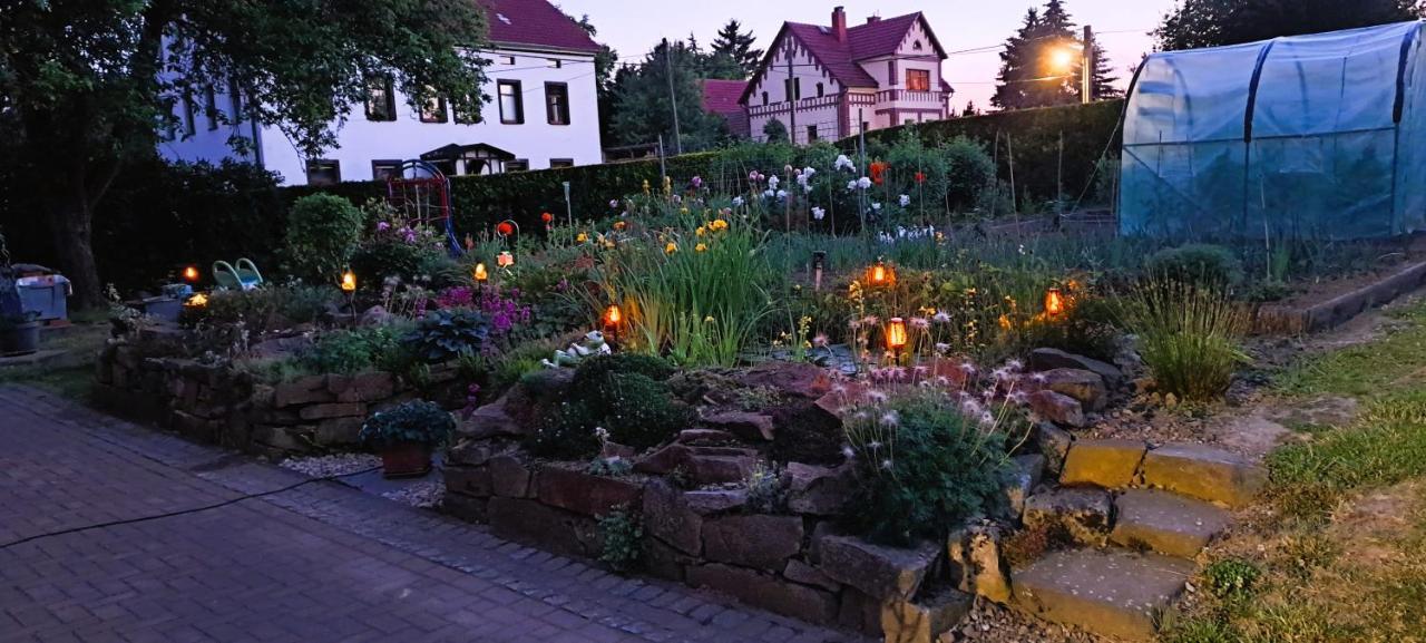 Ferienwohnung Am Viaduktweg Familie Roman Langenleuba-Niederhain Buitenkant foto
